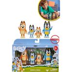 Toyfest Blueyplus Aksiyon Figür Seti Bandit Chilli Mini Dost 4lü Resmi Koleksiyon Oyuncak Çocuklar Için Seti