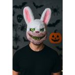 Toyfest Cadılar Bayramı Halloween Korkunç Tavşan Maskesi Yetişkin Peluş Dişli Korku Kostüm Aksesuarı