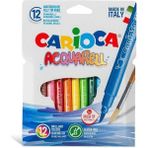 Toyfest Carioca Acquarell Fırça Uçlu Keçeli Kalem 12 Renk