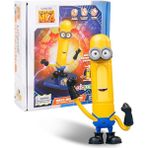 Toyfest Despicable Me 4 Mega Minion Tim Esnek Kol Manyetik Kafa Değişen Yüz Aksiyon Figürü Oyuncak 13 cm