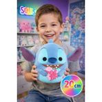 Toyfest Disney Squishmallows Stitch 20 cm Sevgililer Günü Kalpli Orijinal Lisanslı Peluş Oyuncak - 1 Adet - Çok Renkli