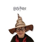 TOYFEST Harry Potter Figür Kostüm Aksesuarı Çocuk Boy Şapka Keçe Kumaş Kıvrımlı Kahverengi 6 Yaş +