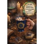 Toyfest Harry Potter Honeydukes Chocolate Frog Kazan Kupa Mavi | Seramik 12X11CM 372GR Lisanslı Koleksiyon
