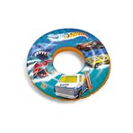 Toyfest Hot Wheels Figürlü Deniz Havuz Çocuk Yüzücü Can Simidi 50 Cm
