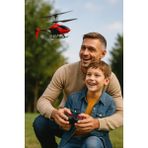Toyfest Işıklı Usb Şarjlı Otomatik Kalkışlı Havada Sabitlenebilen Uzaktan Kumandalı Helikopter - Renkli