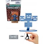Toyfest Jada Nano Metalfics Minecraft Metal Döküm Die - Cast Mini Figür - Shielded Wither - 4 cm - Renkli