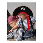 TOYFEST Kaptan Jack Sparrow Çocuk Korsan Şapkası Parti Kostüm Aksesuarı - 1 ADET