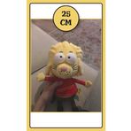 Toyfest Kral Şakir Çizgi Film Karakteri Remzi Figür Uyku Arkadaşı Yumuşak Peluş Oyuncak - 25 Cm