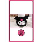 TOYFEST Kuromi Figürlü Fermuarlı Mini Bozuk Para Cüzdanı & Çantası - Anahtarlık Çanta Aksesuarı Cüzdan