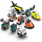 Toyfest LEGO City Uçak Servis Kamyonu ve Hoverkraft Karışımı 60505