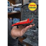 Toyfest Metal Gövdeli Matchbox Sky Busters MBX Hypersonic Jet Dayanıklı Koleksiyonluk Uçak Modeli