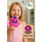 TOYFEST Mini Koleksiyonluk ZURU Fuggler Baby Fuggs Komik Çirkin Peluş Oyuncak Greedy Grinner Pembe 9cm