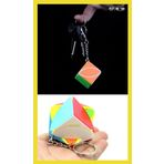 TOYFEST Mini Maple Leaf Qy Speed Zeka Küpü Akıl Küpü Rübik Küp Anahtarlık