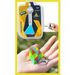 TOYFEST Mini Pyraminx Qy Speed Zeka Küpü Akıl Küpü Rübik Küp Anahtarlık