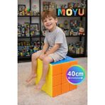 Toyfest Moyu 40 cm 3x3 Dev Küp Sandalye Dekor Eğitici Oyuncak Maksimum 90 kg Taşıma Kapasiteli Büyük Boy Küp - 1