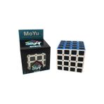 TOYFEST Moyu Fiber Karbon 4X4 Küp Hızlı Rübik Zeka Sabır Küpü