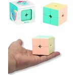 TOYFEST Moyu Macarons 2X2 Küp Stickersız Hızlı Zeka Sabır Küpü