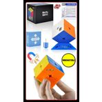 Toyfest Moyu Meilong 2X2 Magnetic Cube 2M - Mıknatıslı Standlı Tornavidalı Stickersız Akıl Zeka Rübik Küp