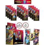 Toyfest Panini Adrenalyn Fifa 365 - 2024 Official Trading Card Futbolcu Kartları Etiketi ( 12 Paket ) - Renkli