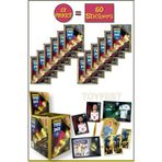 TOYFEST Panini Fifa 365 2024 Futbolcu Stickers Kartları - 12 Paket ( 60 Stickers )