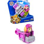 TOYFEST PAW Patrol: Action Pups Skye Aksiyon Figürü ve Katlanabilir Kanatlı Hoverboard Uçak Oyuncağı - 5 CM