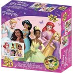 Toyfest Prime 3D Disney Princess Çift Taraflı Puzzle 200 Parça