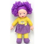 Toyfest Rengarenk Sevim Bez Bebek 30 Cm