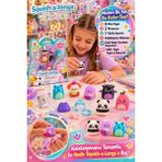 Toyfest Squishmallows Squish-A-Longs 8’li Mini Figür Seti Aksesuar Yüzük Koleksiyon Oyuncağı 3 cm - 1 Paket