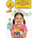 Toyfest Squishmallows Squooshems – 4 Adet - 6.5 cm Sürpriz Yumuşacık Koleksiyon Oyuncağı Seri 12
