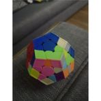 Toyfest Stickersız Megaminx Speed Zeka Küpü Megaminx Akıl Küpü Rübik Küp Speed Küp - Renkli