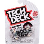 Toyfest Tech Deck – Element – Siyah Beyaz Logo Grafik – Parmak Kaykay