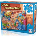 Toyfest Under Construction Jumbo 12 Parça Puzzle
