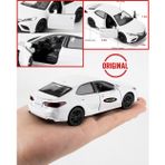 TOYFEST Uzak Doğu Serisi Toyota Camry Beyaz Açılır Kapılar DieCast Çek Bırak Metal Model Araba 11 Cm 1:32