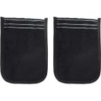 Toyigoo 2 Adet Osmanlı Kalın Siyah Banyo Hamam Kesesi 25X17 cm TYG-84037RS - Renkli