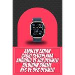 Toyigoo 49MM Akıllı Saat Amoled Ekranlı Kadın Erkek Kol Saati Plastik Kordon - Standart - 1 - Renkli