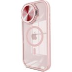 Toyigoo Mey Ithalat® iPhone 15 Pro Kılıf Teleskop Lens Magsafe Silikon Kapak - Pembe TYGRSYT9573 - Renkli