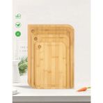 Toyigoo Rossel Premium 3'lü Bambu Kesim Panosu TYG-84037RS - Renkli - 1