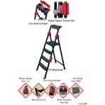Toyigoo Strong Merdiven 3+1 Basamaklı Merdiven ROYALEKS-STRONG31 TYG-84037RS - Renkli