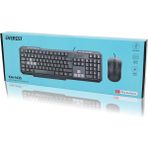 Toyigoo USB Kablolu Klavye - Mouse Set Q Klavye 1200DPI Mouse KM-1435 (4887) TYGRS-GO346 - Altın