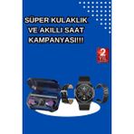 Toyigoo Yeni Nesil Kampanyası Bluetooth Bağlantılı Akıllı Saat ve Kablosuz Kulaklık Dijital Gösterge - Standart - 1 - Renkli
