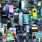Toynk Mobil Kargaşa Cep Telefonu Kolaj Yapboz Yetişkinler ve Çocuklar için | Zor 1000 Parça Yapboz Oyuncağı | Oyun Gecesi için Zeka Etkinliği | 71 x 50 cm