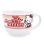 Toynk Sanrio Hello Kitty x Nissin Kupası Erişte 680 ml Seramik Çorba Kupası | Dondurma, Tahıl, Yulaf Ezmesi için Kase | Espresso, Kafein, İçecek için Büyük Kahve Fincanı | Sevimli Ev ve Mutfak Ürünleri