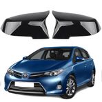 Toyota Auris 13-18 Araca Özel Batman Yarasa Ayna Kapağı Pianoblack