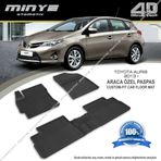 Toyota Auris 2007-2012 4D Havuzlu Paspas