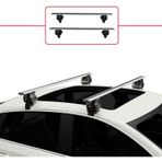 Toyota Auris / Corolla E150 2006-2012 Arası İle Uyumlu Ace-4 Ara Atkı Tavan Barı Gri
