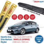 Toyota Auris Hybrid 2013-2015 Silecek Takımı