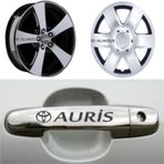 Toyota Auris Kapı Kolu Jant Sticker Yapıştırma 8 Ad