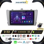 Toyota Avensis 2008-2015 Model 2+64GB Android 13 Kablosuz Carplay Navigasyon Multimedya Sistemi