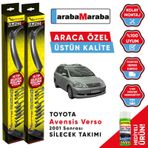 Toyota Avensis Verso 2001 Sonrası Silecek Takımı