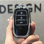 Toyota Chr Anahtar Kılıfı Siyah-Gümüş Aksesuar - Çok Renkli